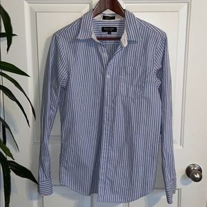 Striped button up